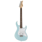 Cort G200 HSS electric guitar - sky blue - full front view