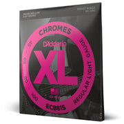 ECB81S Chromes Bass Guitar Strings, Light, 45-100, Short Scale