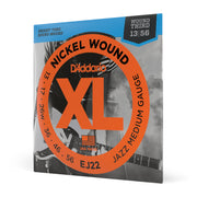 EJ22 Nickel Wound Electric Guitar Strings, Jazz Medium, 13-56