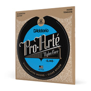 EJ46 Pro-Arte Nylon Classical Guitar Strings, Hard Tension