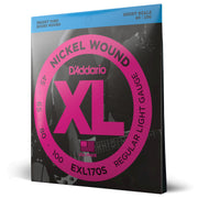 EXL170S Nickel Wound Bass Guitar Strings, Light, 45-100, Short Scale