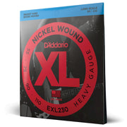 EXL230 Nickel Wound Bass Guitar Strings, Heavy, 55-110, Long Scale