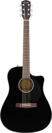 CD-60SCE Dreadnought, Walnut Fingerboard, Black