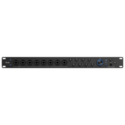 Fender Studio Quantum LT 16 USB-C audio interface - black - front panel controls and inputs
