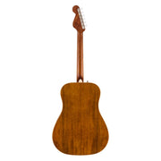 Fender California Vintage King - Mojave, rear view showing wood-grain body and neck.