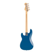 Fender Hybrid II P Bass - Forest Blue Full Rear View Showing Body and Maple Neck