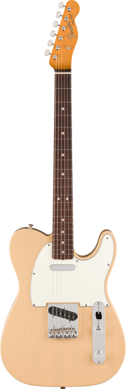 Fender Vintera III Mid '60s Telecaster Electric Guitar - Vintage Blonde Front View with Rosewood Fingerboard