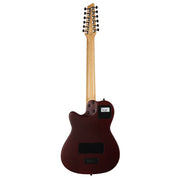 Godin A12 Natural SG 12-string acoustic-electric guitar rear view