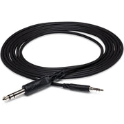CMS-105 - Stereo Interconnect 3.5 mm TRS to 1/4 in TRS 5 ft