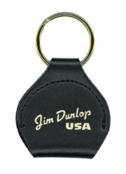 Jim Dunlop Picker's Pouch Leather Pick Holder Keyring