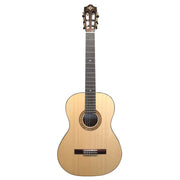 Katoh Evolution EV10 Classical Guitar - Natural Front View with Solid Spruce Top, Rosewood Fingerboard and Classical Headstock