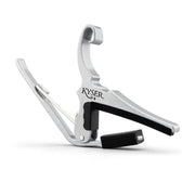 Kyser Quick-Change 6-String Acoustic Guitar Capo - Silver Full Product View