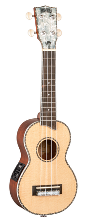 MP1E - Solid Top Electric/Acoustic Ukulele - Soprano