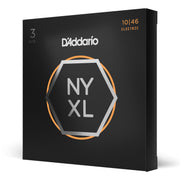 NYXL1046-3P Nickel Wound Electric Guitar Strings, Regular Light, 10-46, 3 Sets