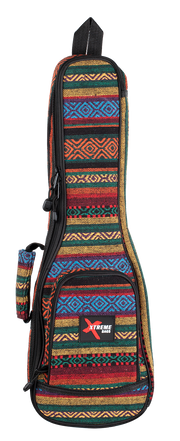 OB901 Boho Series Soprano Ukulele Gig Bag Multicoloured