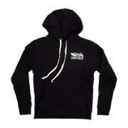 Eagle Fleece Hoodie Black (large)