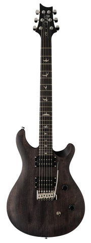 PRS SE CE 24 Standard Satin electric guitar - charcoal - full front view
