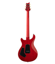 PRS SE Custom 24 electric guitar - charcoal cherry burst - rear view