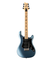 PRS SE NF3 Maple electric guitar - ice blue metallic - full front view