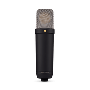 Rode NT1 5th Generation black studio condenser microphone front view