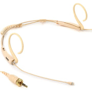 Rode HS2 Large Pink headset microphone close-up with adjustable boom and locking connector