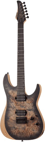 Reaper 6 Electric Guitar in Satin Charcoal Burst