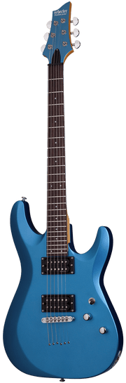 C-6 Deluxe Electric Guitar in Satin Metallic Light Blue
