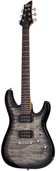 C-6 Plus Electric Guitar in Charcoal Burst
