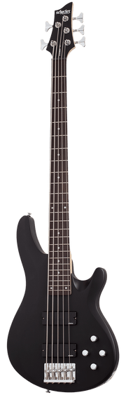 C-5 Deluxe Bass Guitar in Satin Black