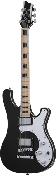 Stargazer 6 Electric Guitar in Gloss Black