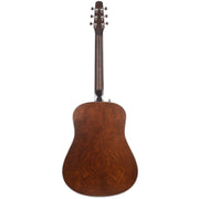 Seagull S6 Original dreadnought acoustic guitar - natural - full rear view