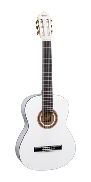 VC104WT 100 Series White Classic Guitar. White