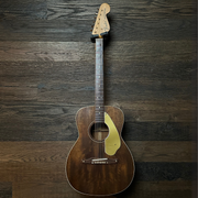1960s Newporter Acoustic Guitar Natural Brown