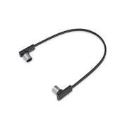 RockBoard Flat Patch Midi Cable 30cm Black