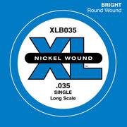 XLB035 Nickel Wound Bass Guitar Single String Long Scale .035