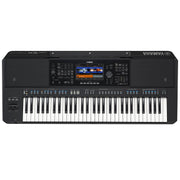 Yamaha PSR-SX720+ 61-Key Arranger Workstation Keyboard - Black Full Front View
