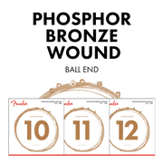 AuriSonicT 60XL Acoustic Guitar Strings, Phosphor Bronze, Gauges .010-.048