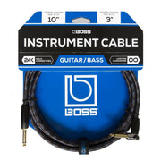 BIC-10A Instrument Cable 10ft AS  10ft / 3m - Angled/Straight