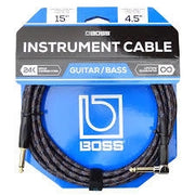 BIC-15A Instrument Cable 15ft AS  15ft / 4.5m - Angled/Straigh