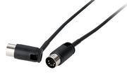BMIDI-PB1 Pedalboard MIDI Cable 1ft Multi-Directional
