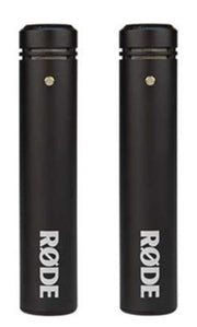 M5 Matched Pair of Condenser Microphones With Mic Clips