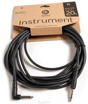 PW-CGTRA-20 Right Angle Instrument Guitar Lead - 20ft