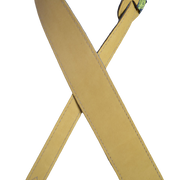 2.5? Sueded Tan Soft Leather Guitar Strap