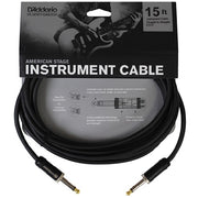 D'Addario Planet Waves 15ft Instrument Cable American Stage Guitar Lead