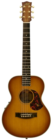 Mini Maton EMD6 Diesel Special Acoustic Guitar with Deluxe Hard Case
