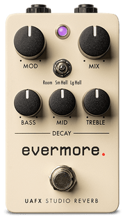 UAFX Evermore Studio Reverb Pedal