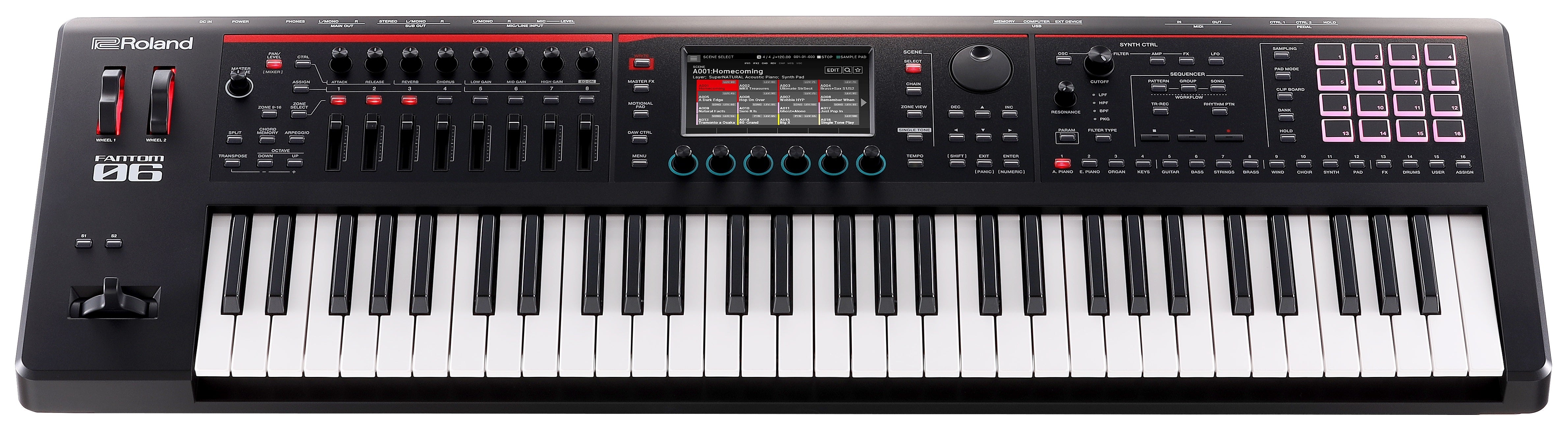 FANTOM-06 Workstation Synthesizer 61 Note – Musos Corner
