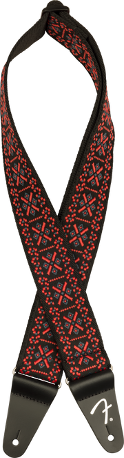 Pasadena Woven Strap, Lattice Red, 2
