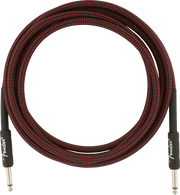 Professional Series Instrument Cables, 10', Red Tweed