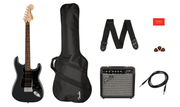 Affinity Series? Stratocaster? HSS Pack, Laurel Fingerboard, Charcoal Frost Metallic, Gig Bag, 15G - 240V AU